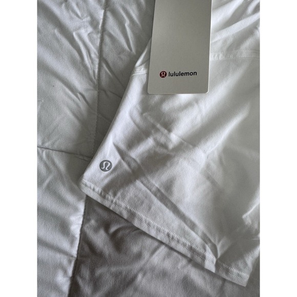 New Lululemon Court Rival High-Rise Short 3" Size 4 White, Liner Drawstring NWT - Picture 8 of 9
